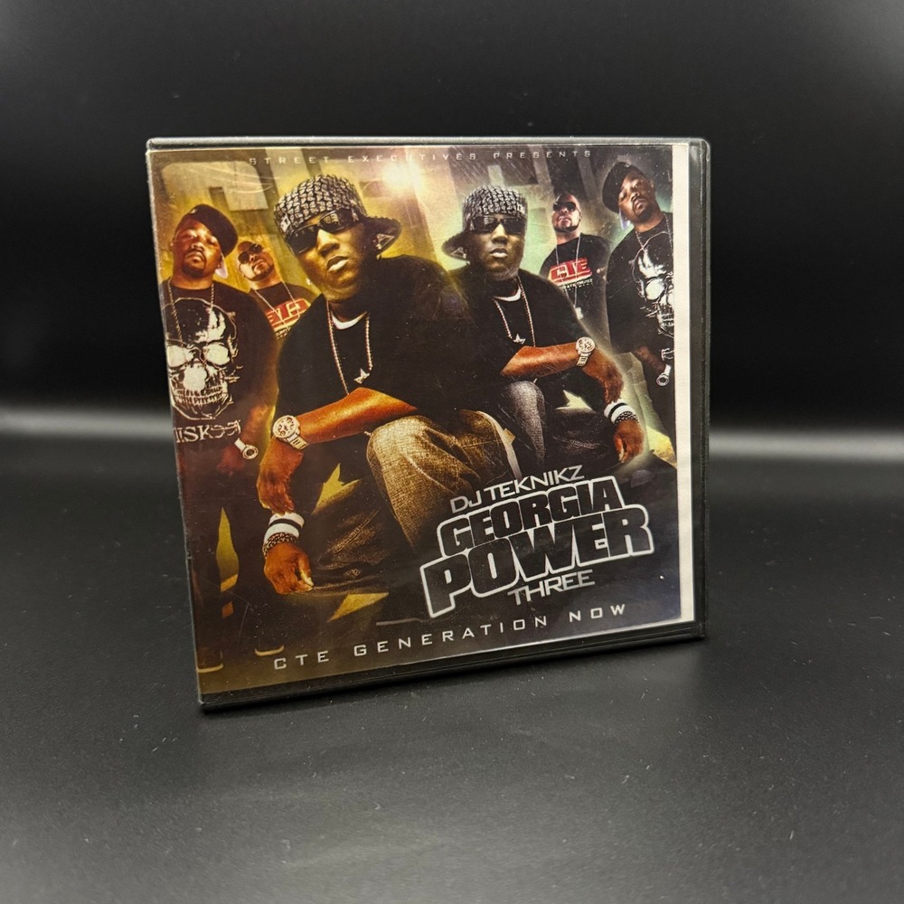 DJ Teknikz Georgia Power Three Mixtape CD Young Jeezy Slick Pulla CTE Rap